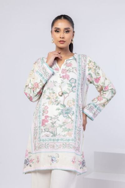 Printed | Dull Raw Silk | Kurta | USD 30.00