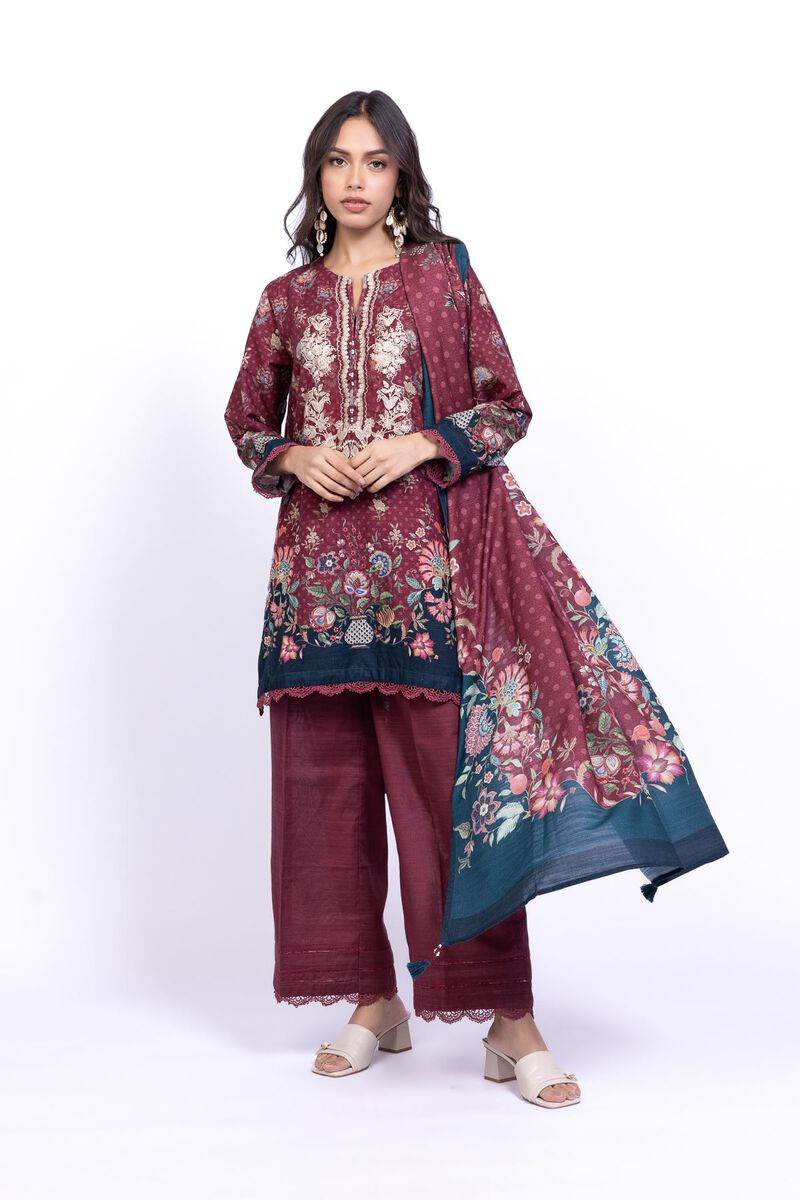 Embroidered | Textured Cotton | Kurta | USD 30.00