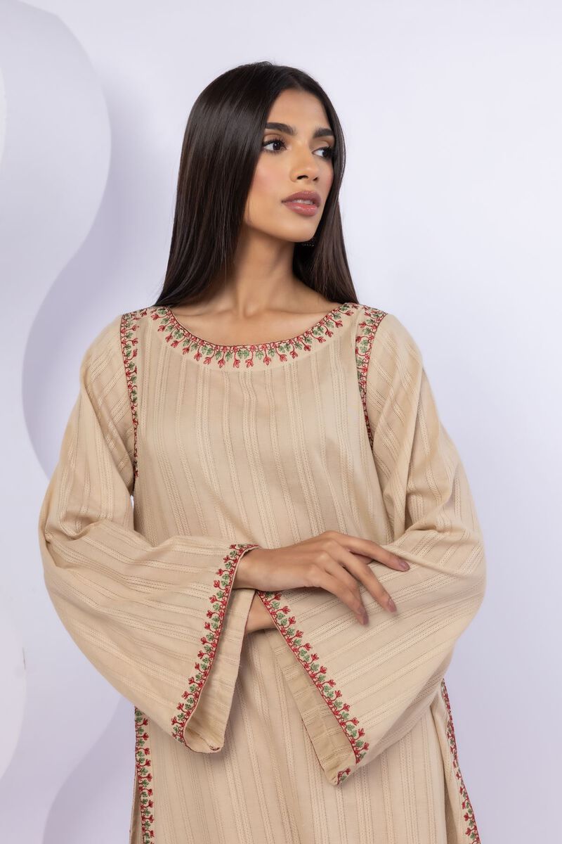 Embroidered | Leno | Kurta | USD 17.50