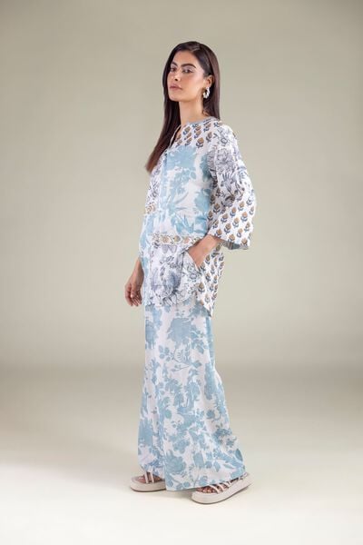 Embroidered | Textured Weave | Trousers | USD 30.00