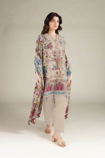 Printed | Mesuri Dobby | Tailored 3 Piece | USD 65.00