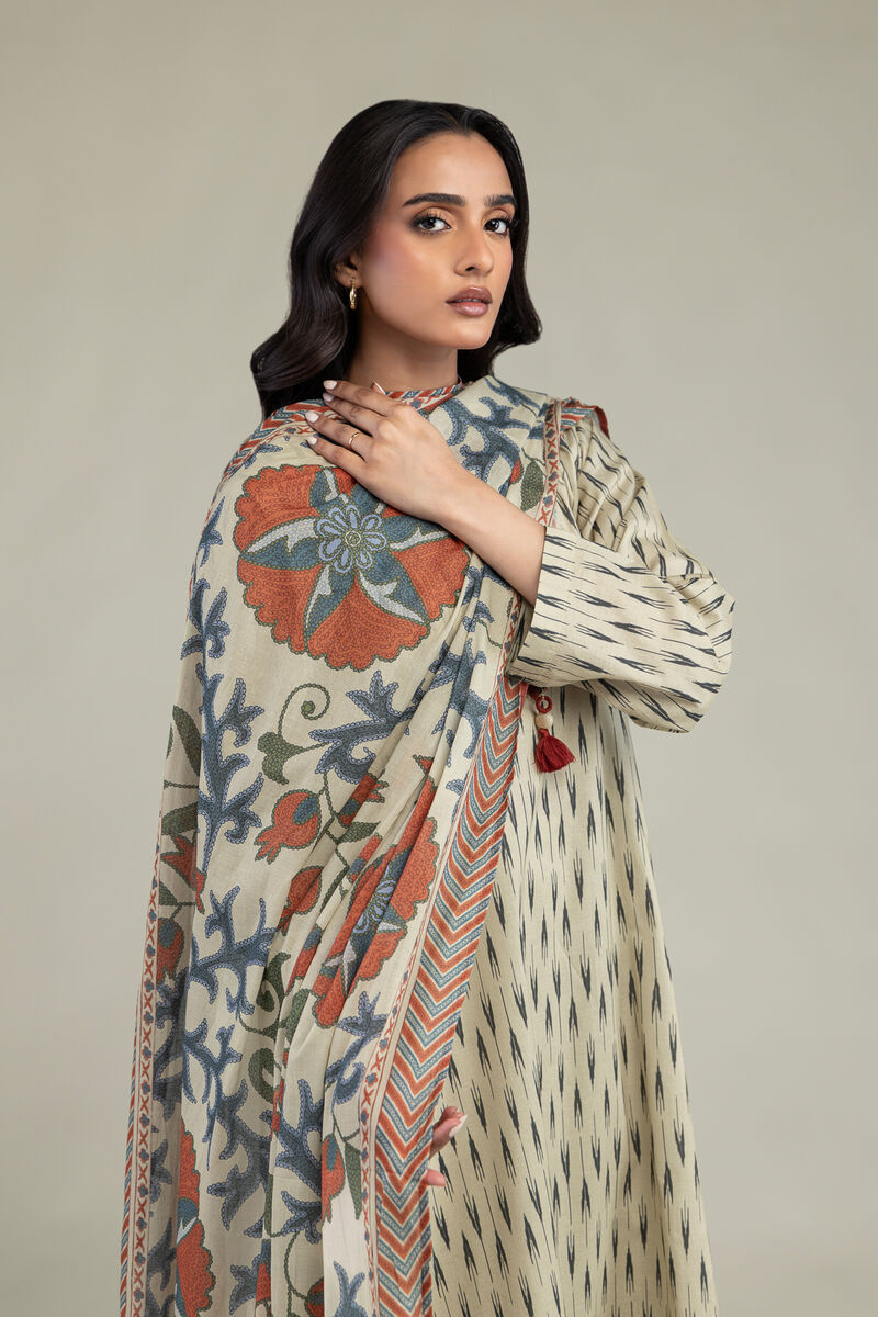 Printed | Lawn | Floral Lawn Dupatta | USD 30.00
