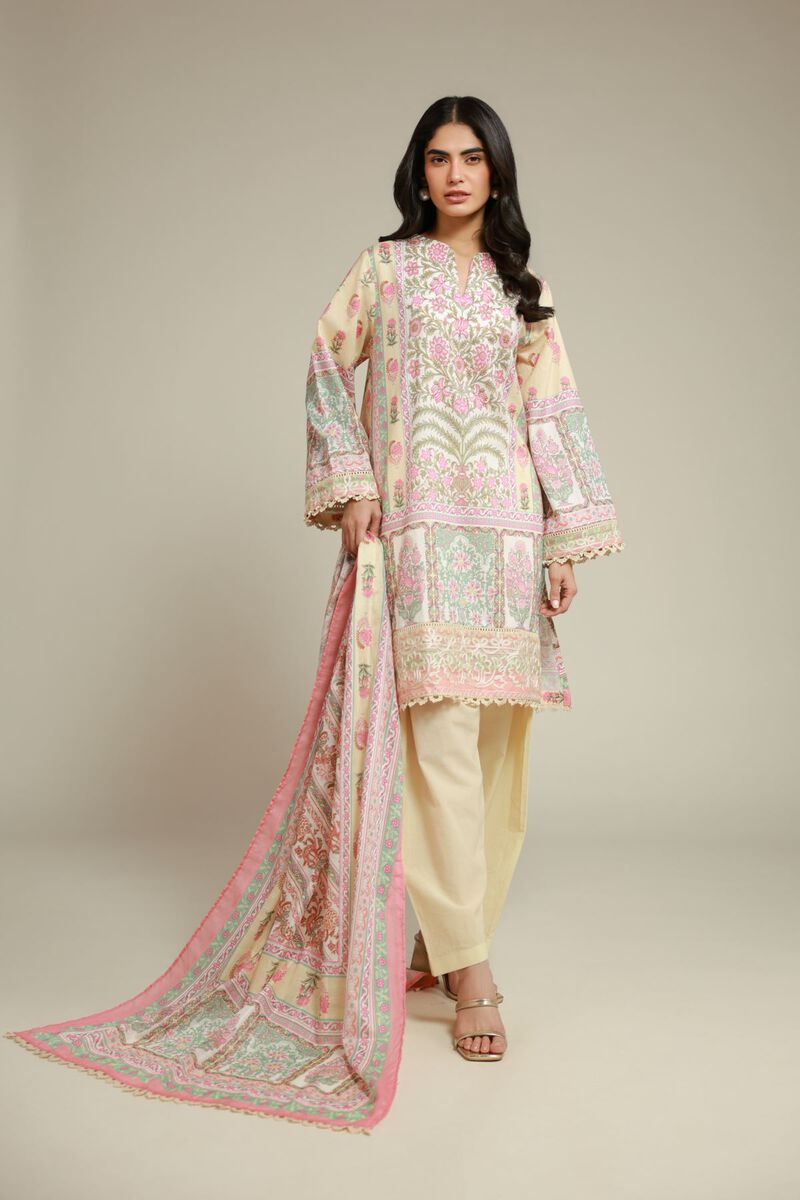 Embroidered | Textured Lawn | 3-Piece Tailored Lawn | USD 65.00