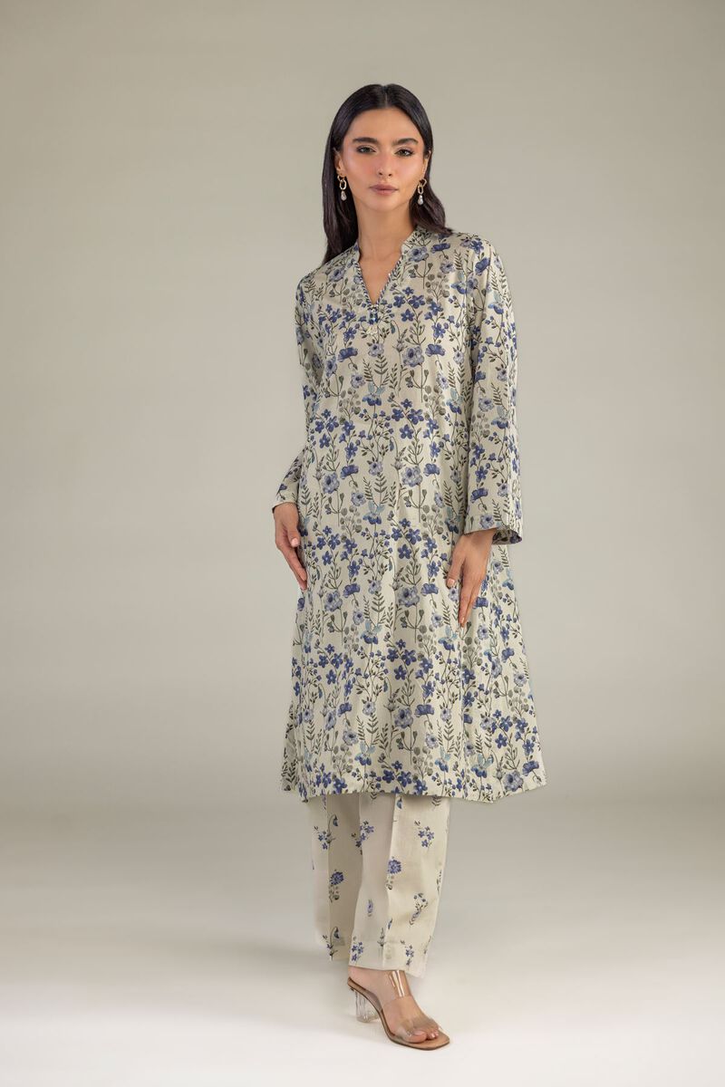 Printed | Cambric | Floral Longline Kurta | USD 35.00