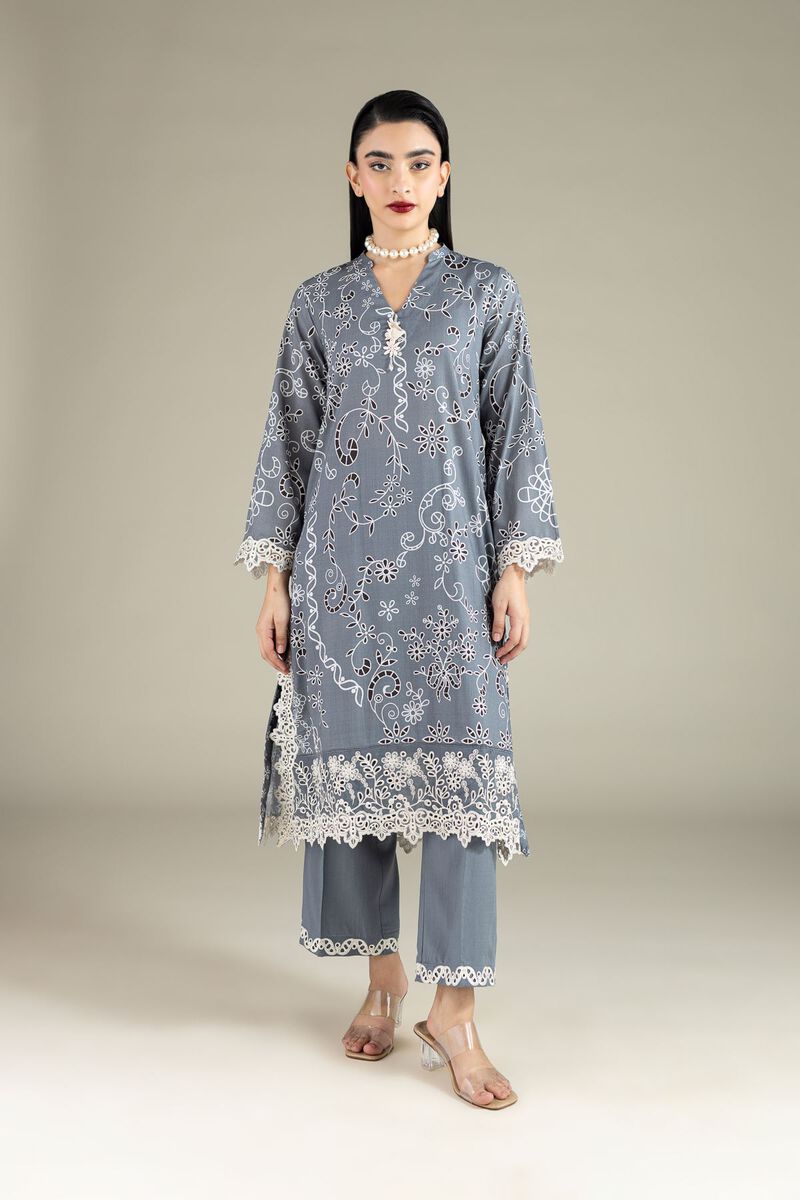 Embroidered | Raw Silk | Kurta | USD 50.00