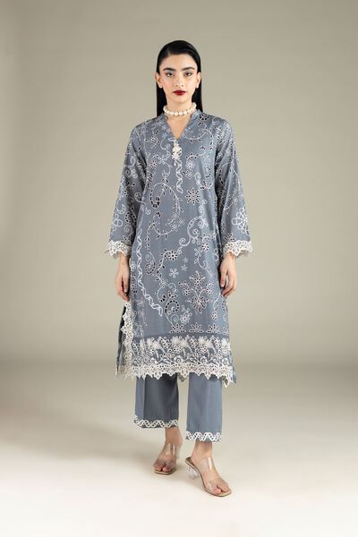 Embroidered | Raw Silk | Kurta | USD 50.00