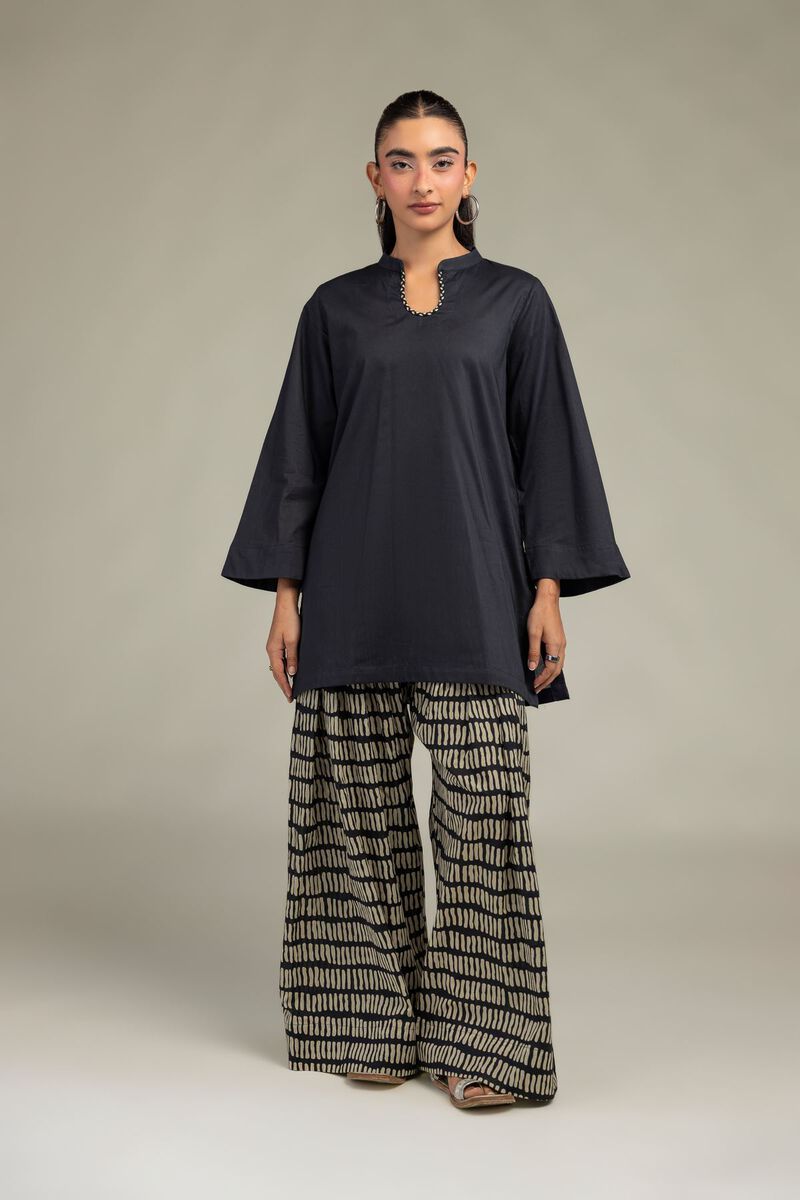 Printed | Cambric | Black Printed Shalwar | USD 30.00