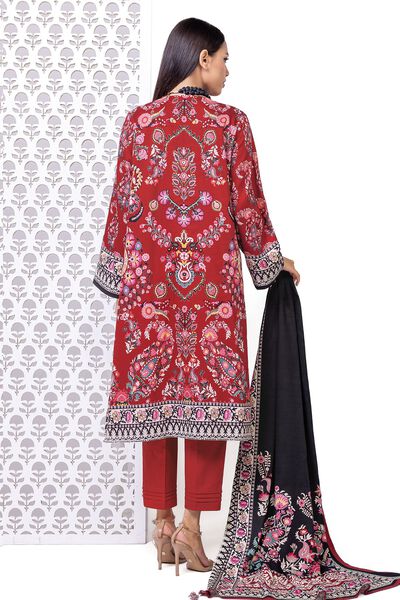 Printed | Marina Twill | Tailored 3 Piece | USD 35.00