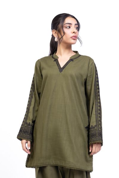 Embroidered | Heavy Textured Cotton | Kurta | USD 35.00