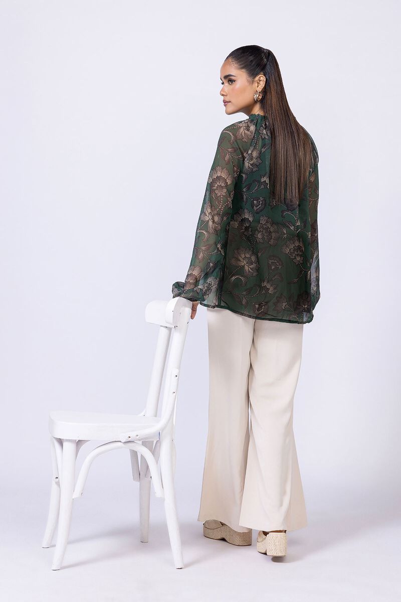 Printed | Georgette Chiffon | Blouse | USD 9.00