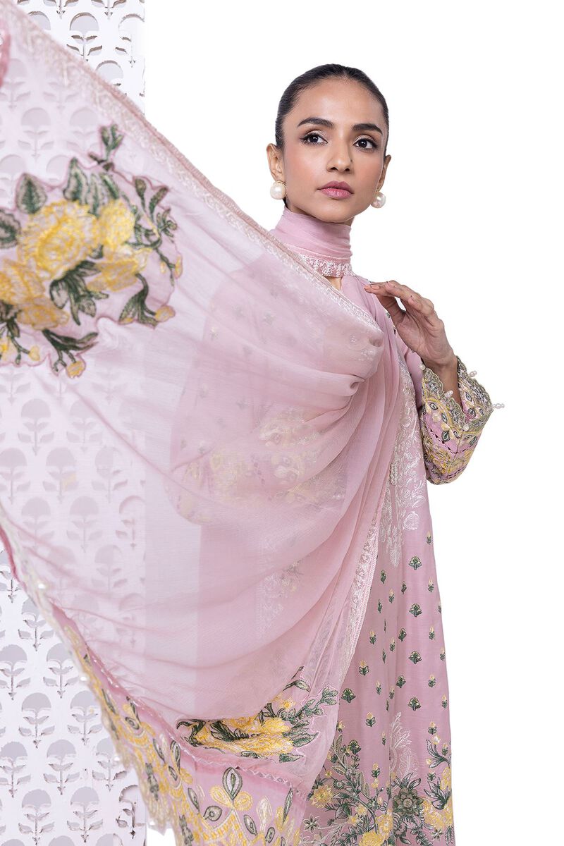 Embroidered | Bamber Chiffon | Dupatta | null