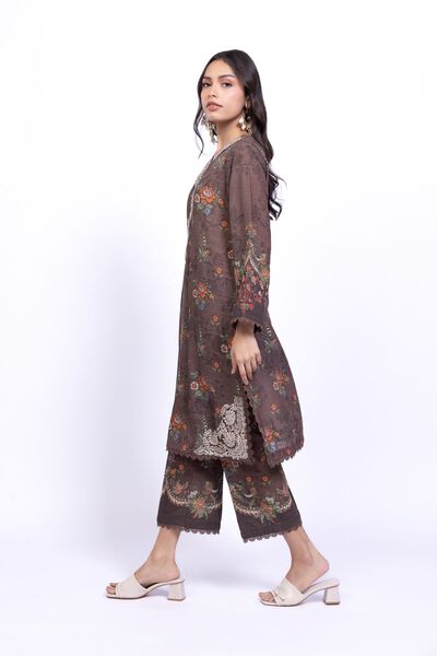 Printed | Khaddar | Pants | USD 8.50