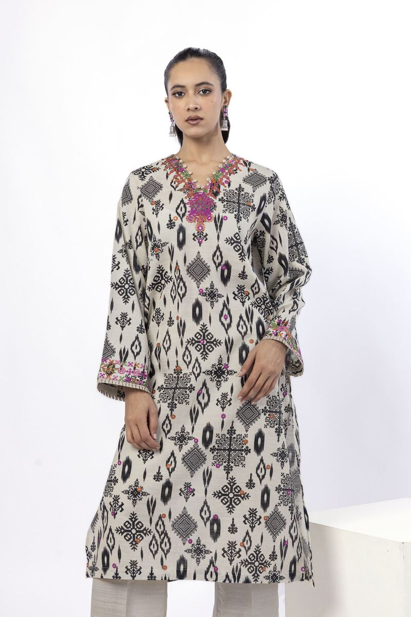 Embroidered | Khaddar | Tailored 2 Piece | Top and Bottom | USD 40.00