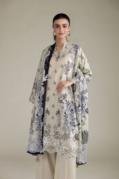 Embroidered | Lawn | Lawn 3-Piece Tailored | USD 75.00