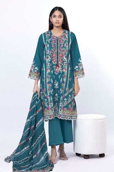 Embroidered | Lawn | Fabrics 3 Piece | USD 12.00