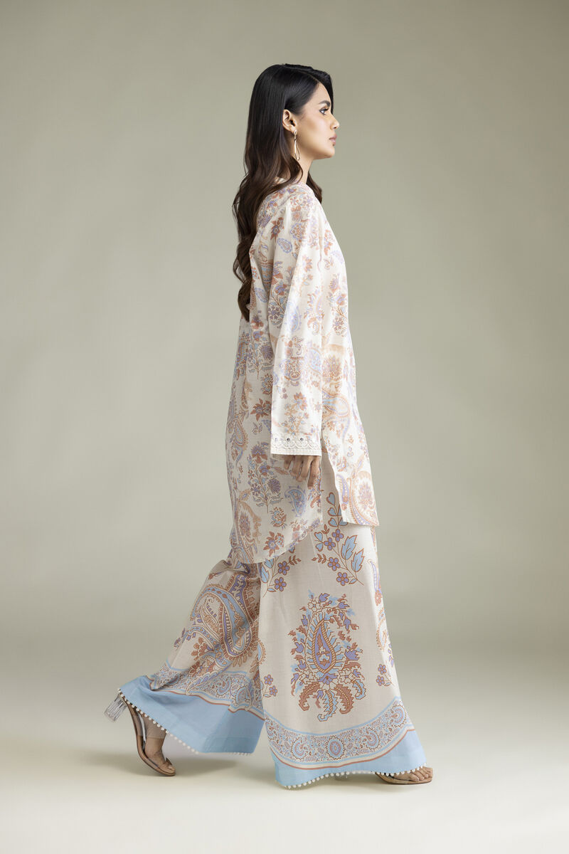 Embroidered | Cambric | 2-Piece Tailored Set | USD 45.00