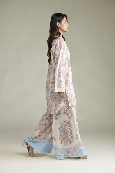 Embroidered | Cambric | 2-Piece Tailored Set | USD 45.00