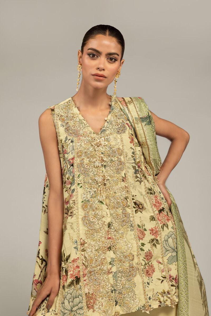 Raw Silk | 3-Piece Co-ord Set | USD 180.00