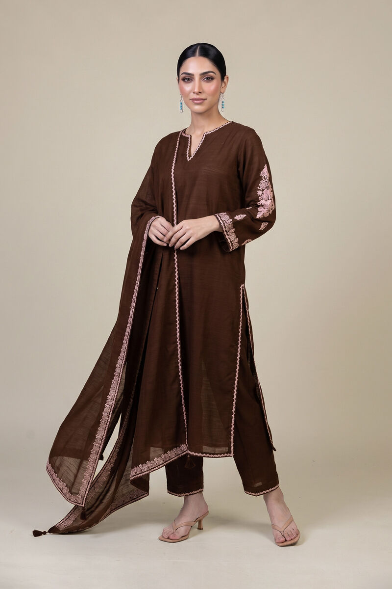 Embroidered | Light Khaddar | Solid Khaddar Pants | USD 30.00