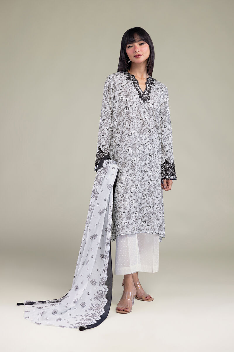 Embroidered | Lawn | Tailored 3-Piece Lawn | USD 70.00