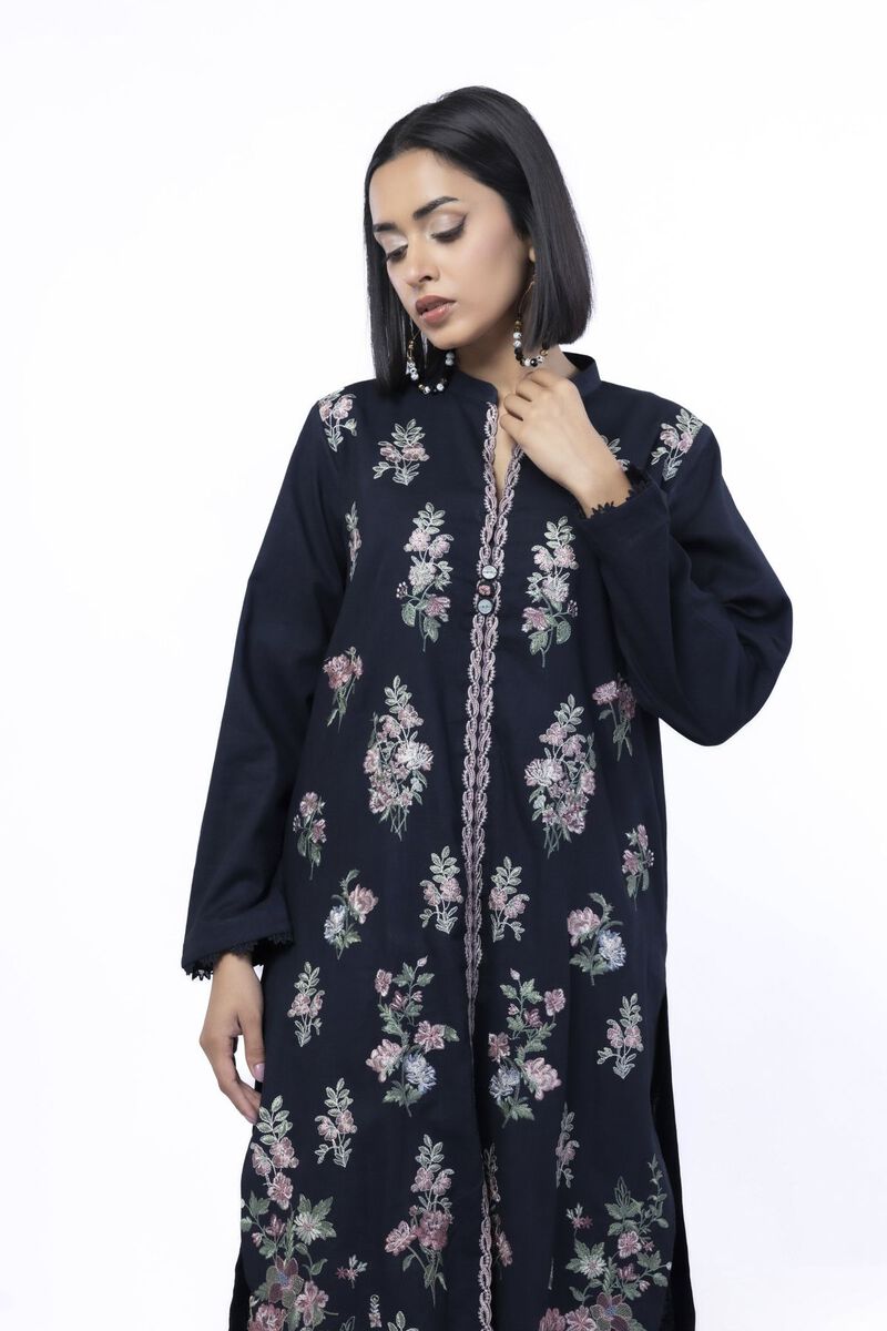 Embroidered | Heavy Textured Cotton | Tailored 2 Piece | Top and Bottom | USD 45.00
