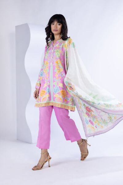 Printed | Thai Silk | Kurta | USD 50.00