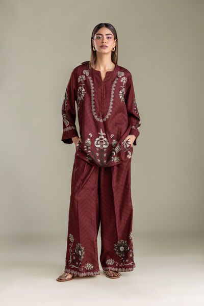 Printed | Viscose Crepe | Floral Crepe Trousers | USD 35.00