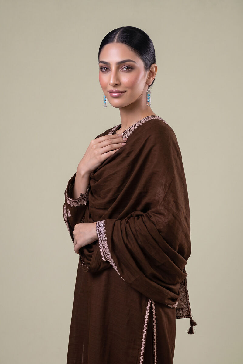 Embroidered | Light Khaddar | Light Khaddar Dupatta | USD 35.00
