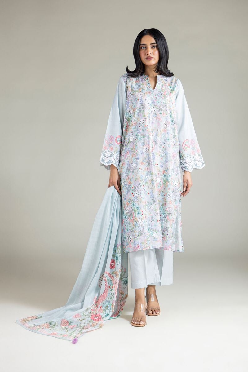 Embroidered | Textured Lawn | 3-Piece Tailored Lawn | USD 65.00