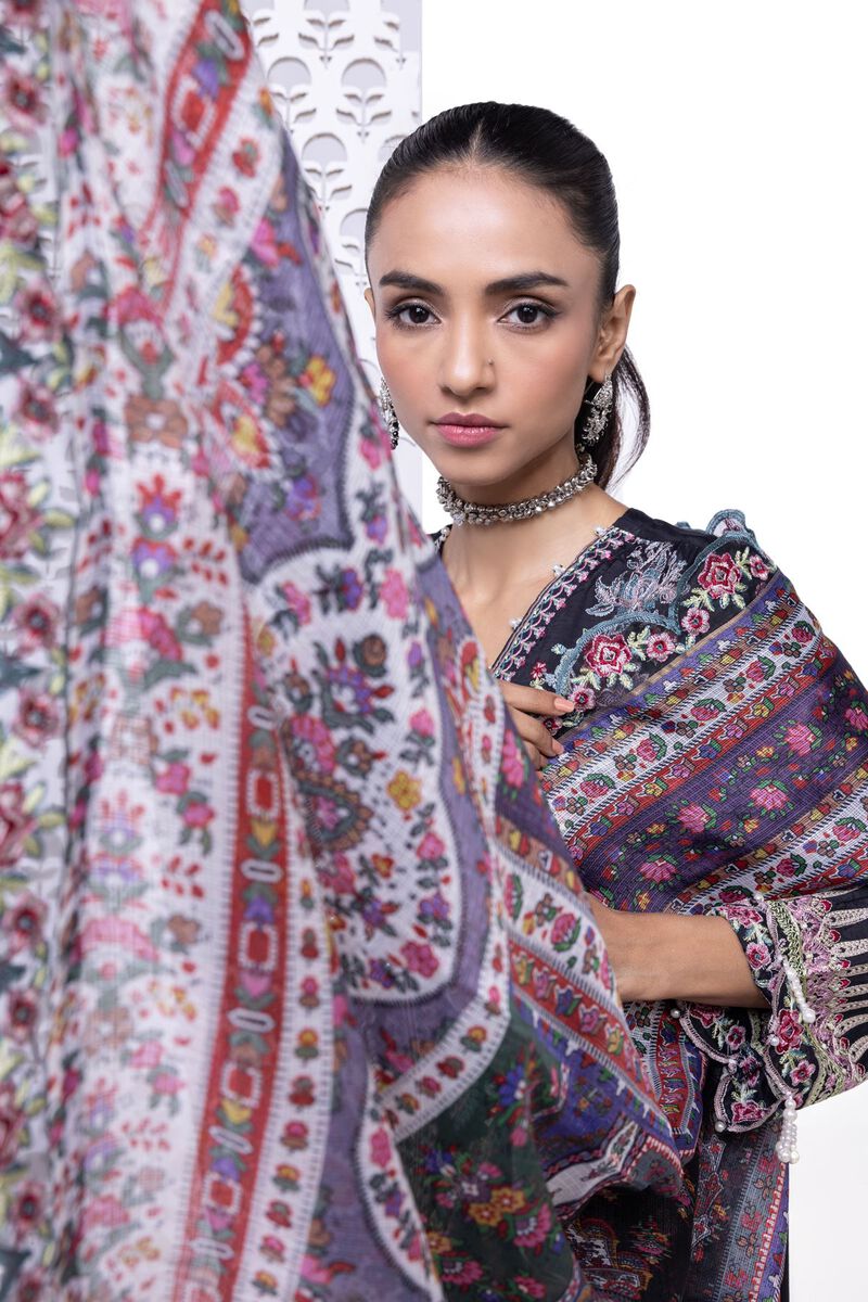 Embroidered | Polyester Net | Dupatta | null