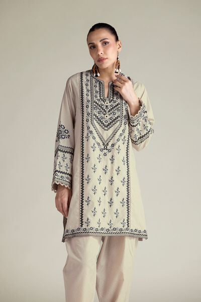 Embroidered | Cotton Dobby | 2-Piece Tailored Set | USD 70.00
