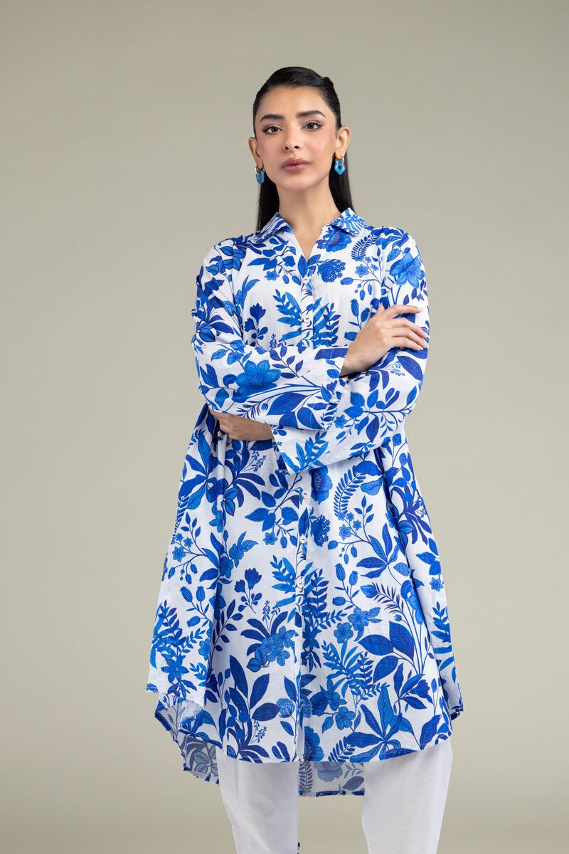 Printed | Cotton Dobby | Floral Short Kurta | USD 35.00