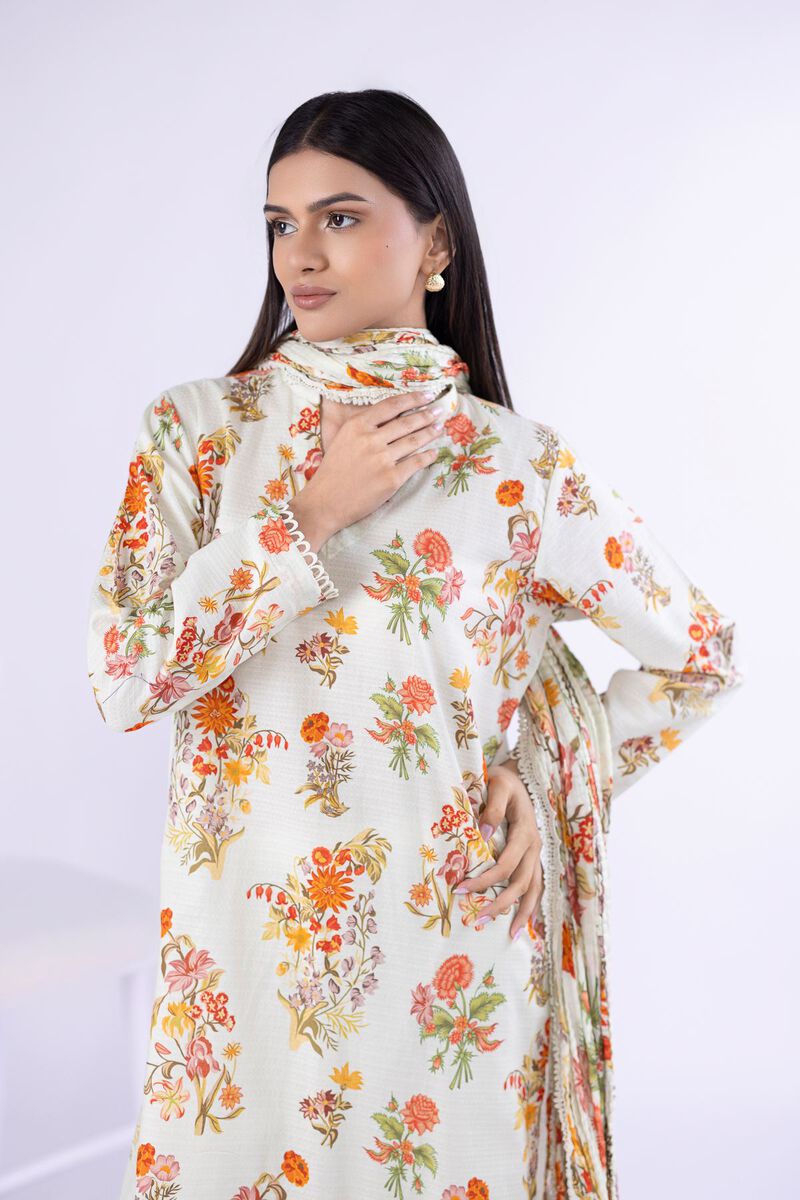 Printed | Voile | Dupatta | USD 15.00