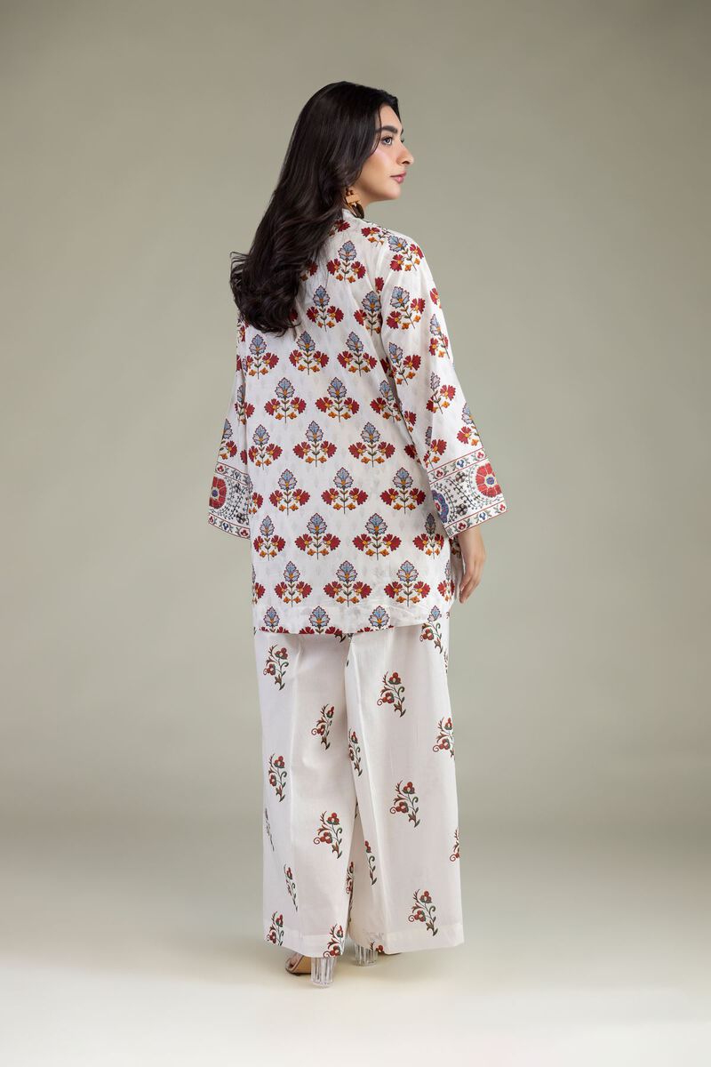 Printed | Cambric | White Cambric Kurta | USD 35.00