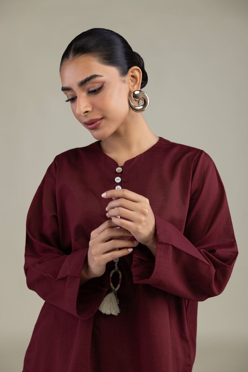 Dyed | Textured Cotton | Solid Cotton Kurta | USD 35.00