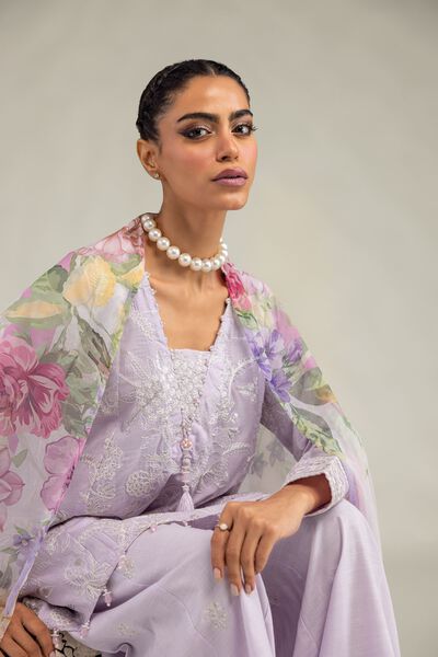 Embroidered | Mesuri | Floral Mesuri Dupatta | USD 30.00