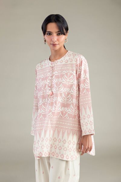 Cambric | Floral Pink Kurta | USD 35.00