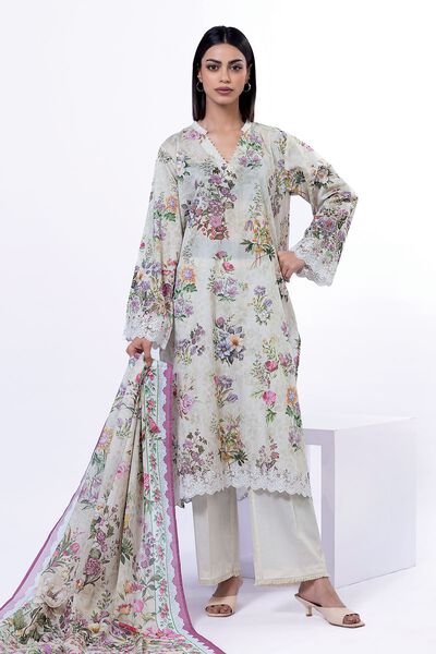 Embroidered | Lawn | Fabrics 3 Piece | USD 13.50