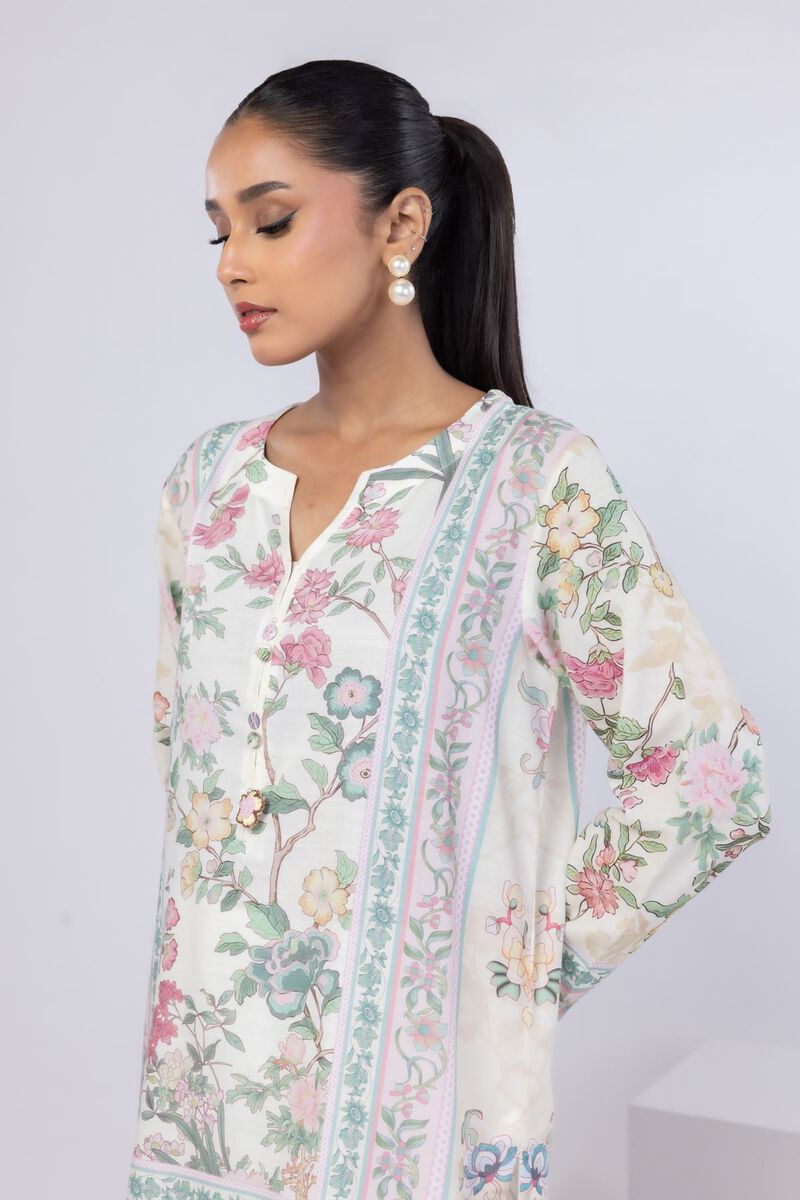 Printed | Dull Raw Silk | Kurta | USD 30.00