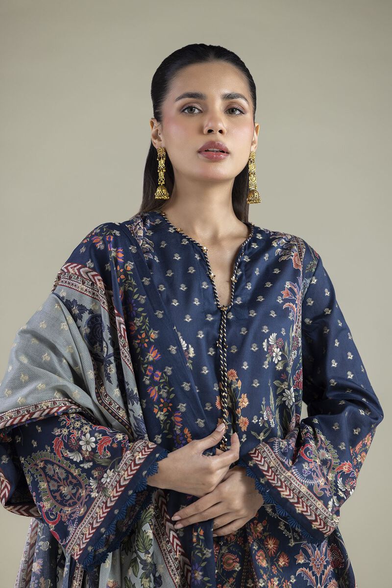 Printed | Jacquard | Tailored 3 Piece | USD 65.00