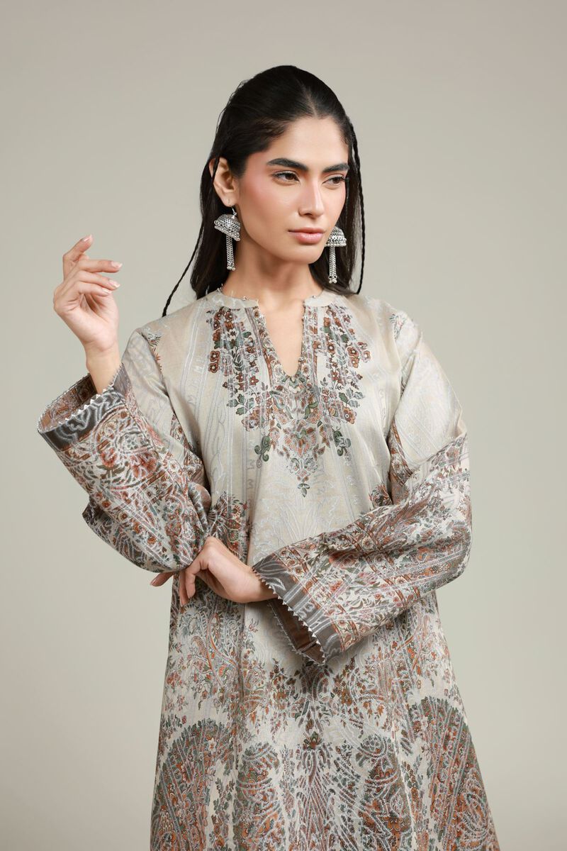 Printed | Jacquard | Tailored 2 Piece | Top and Bottom | USD 45.00