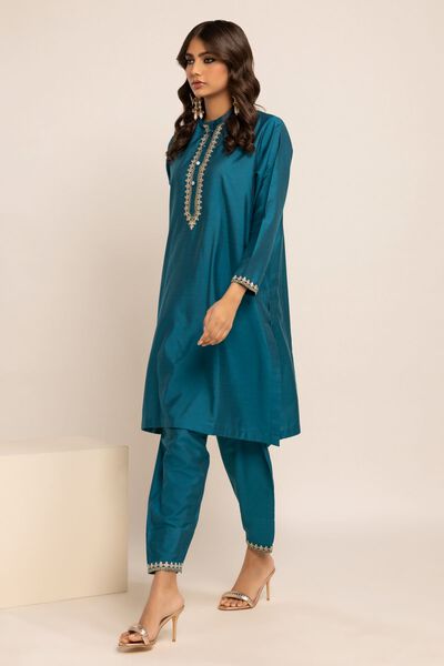Classic Kameez, BLUE, hi-res