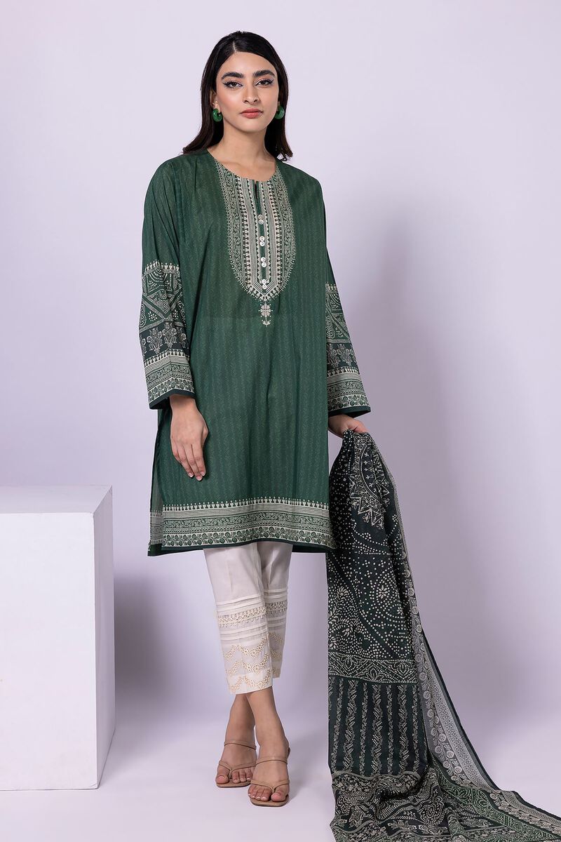 Printed Lawn | Top Dupatta | Fabrics 2 Piece | null