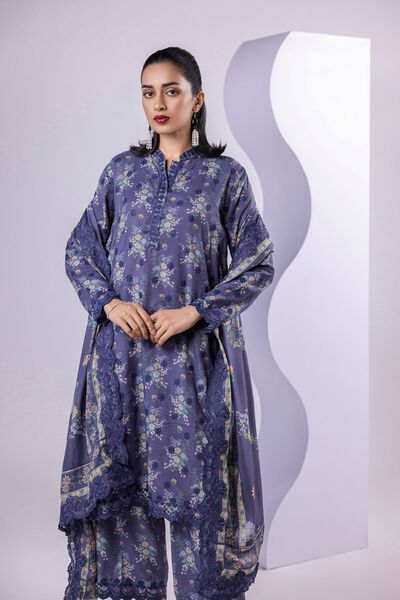 Embroidered | Russian Raw Silk | Kurta | USD 60.00