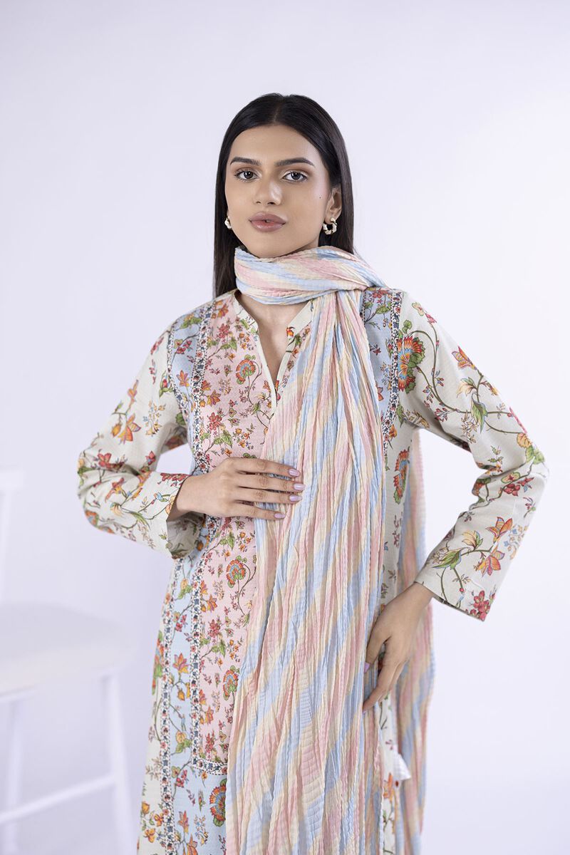 Printed | Voile | Dupatta | USD 10.00