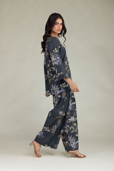 Printed | Cambric | Floral Cambric Trousers | USD 30.00