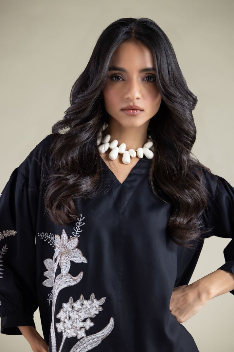 Embroidered | Viscose | Blouse | USD 35.00