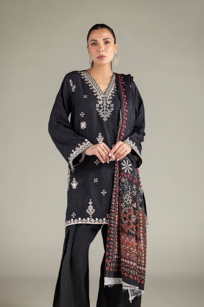 Embroidered | Broshia | Tailored 3 Piece | USD 80.00