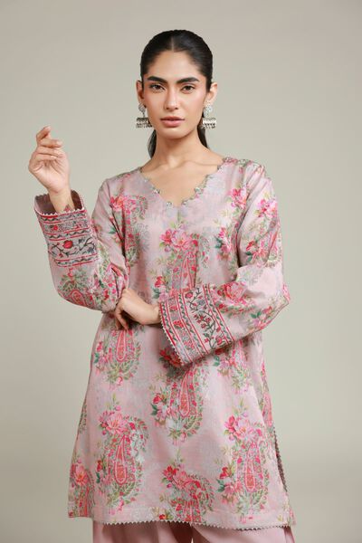 Printed | Jacquard | Tailored 2 Piece | Top and Bottom | USD 45.00