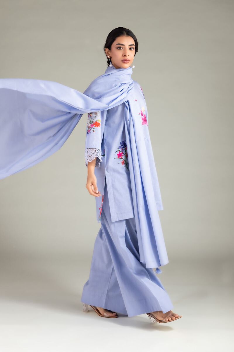 Dyed | Textured Lawn | Dupatta | USD 25.00